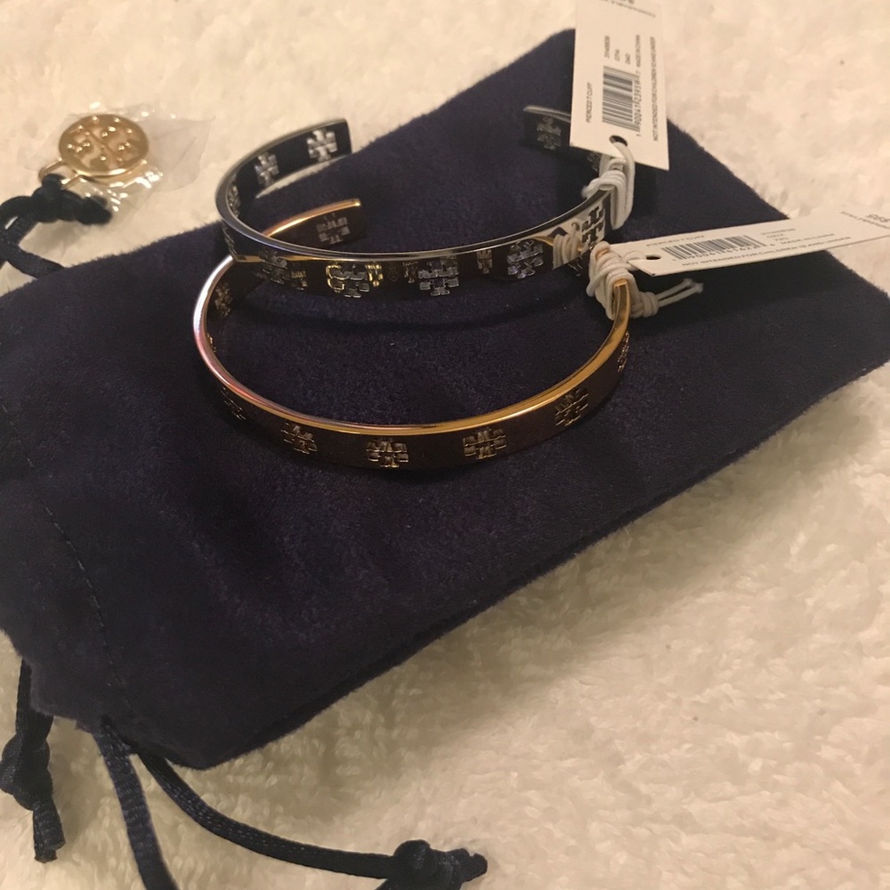 🎊SALE 🎊2 Tory Burch  Pierced Cuffs - Picture 7 of 7